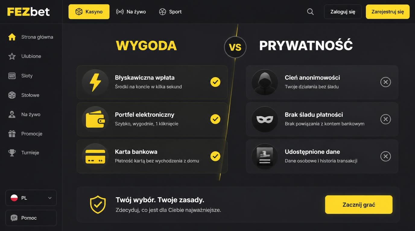  wygoda płatności kontra prywatność danych gracza 